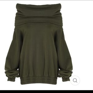 Laina Rauma Takeoff Teddy Hoodie Oversized Sweatshirt S Dirty Martini